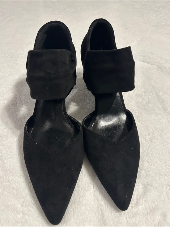 My Paris X Shoes - My Paris X Women's Black Pointed Toe Ankle Strap Dress shoes women SZ 7.5 witchy